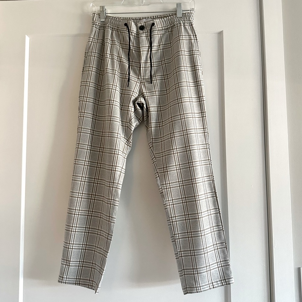 Men’s Topman Plaid Dress Pants